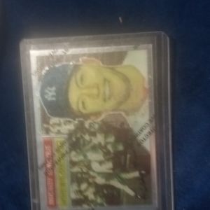 Mickey Mantle baseball card